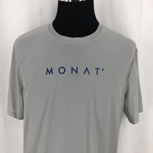 MONAT Global Corp FAMILY Haircare Skincare  Performance Tee Shirt Medium